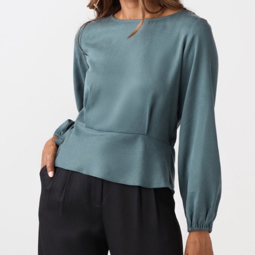 Vetta Capsule Wardrobe Reversible Wrap Top